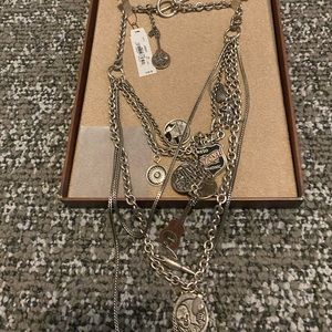 Luck Brand charms necklace and bracelet set. NWT 🔥